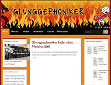 Tablet Screenshot of glunggephoniker.ch